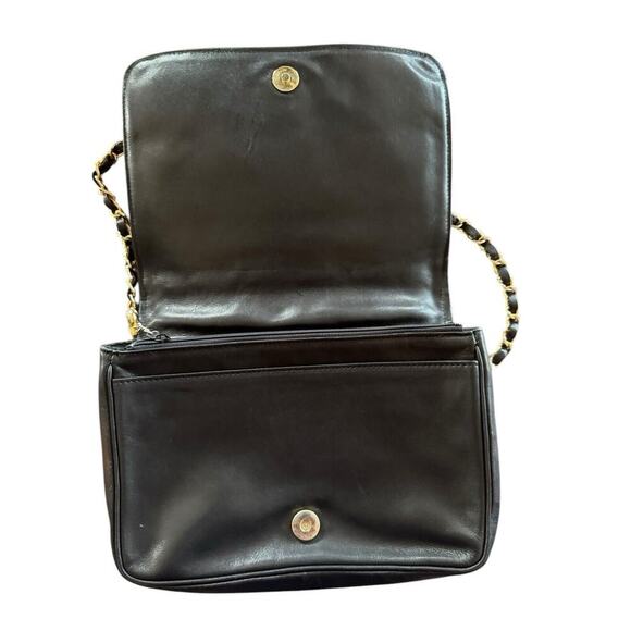 VTG Moschino Crossbody heart shape quilted lambskin Gold chain strap purse SOFT - Picture 13 of 16